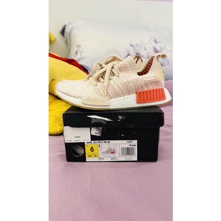 全新愛迪達adidas NMD-R1 STLT PK W粉色鞋