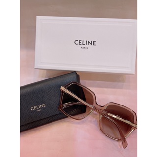 【現貨】麗睛眼鏡【可刷卡分期】CELINE太陽眼鏡 CL40230F 粉色 大框太陽眼鏡 經典CELINE眼鏡 熱賣款
