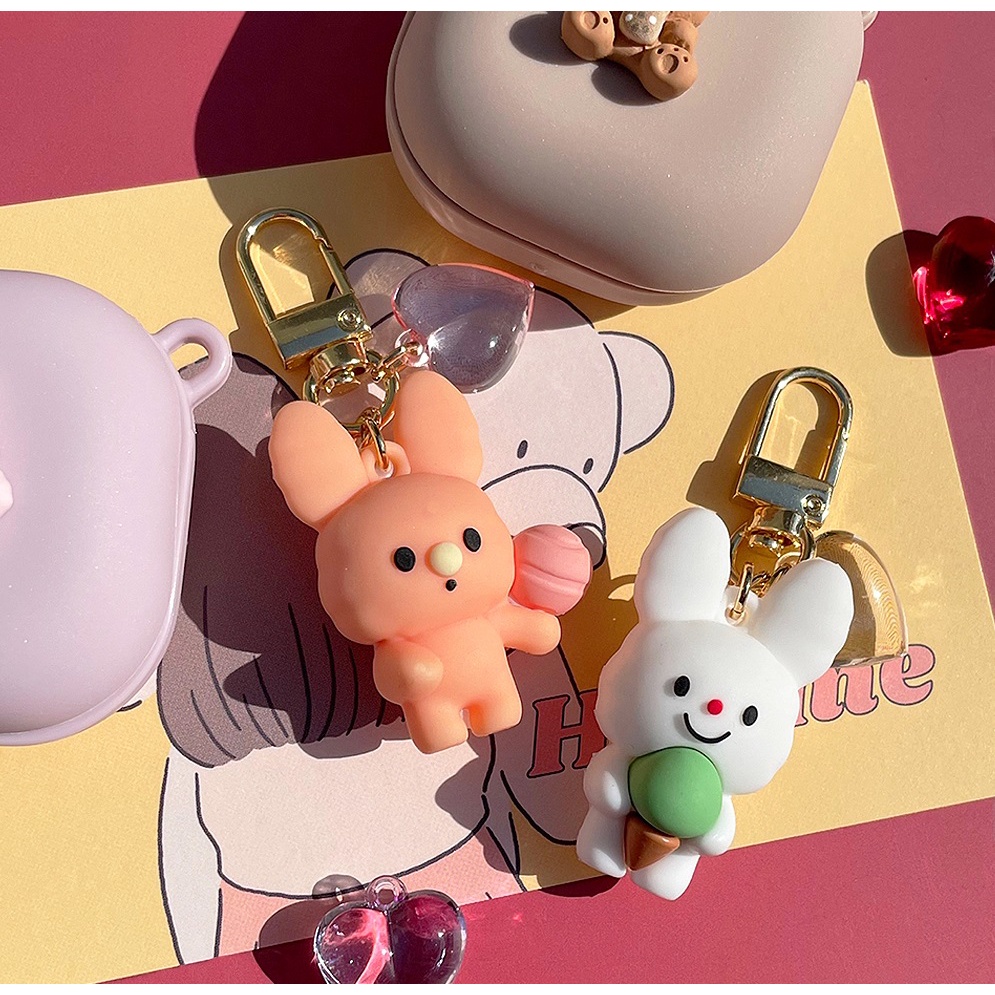 &lt;韓國&gt; Purebunny AirPods 鑰匙圈 Galaxy Buds 鑰匙圈鑰匙圈