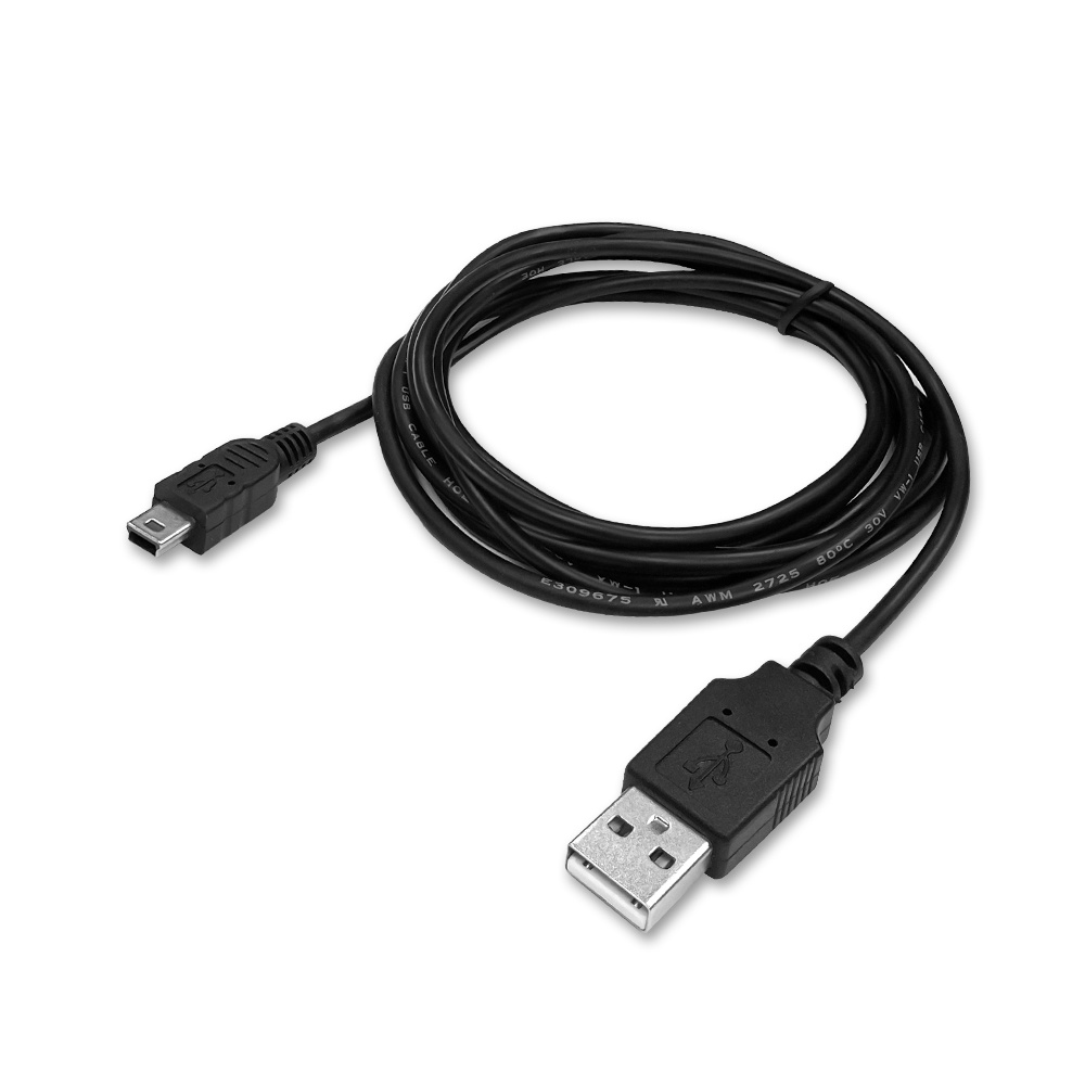 CX USB 線 2.0 頭 A公 mini 5P usb線 傳輸線 2m 柔軟線身不死硬 mini 獨