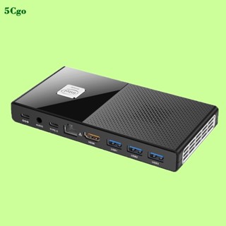 5Cgo【含稅】全新11代intel N6000口袋電腦迷你主機辦公家用遊戲4K微型桌上型電腦mini桌電PCWin10