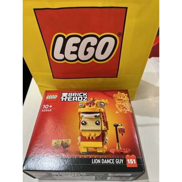 樂高LEGO-舞獅人-大頭系列BRICKHEADZ