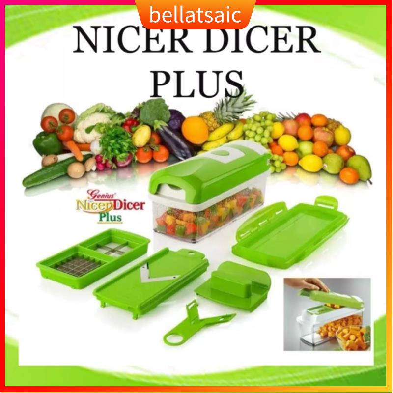 Nicer Dicer Plus Multi-Function Peeler Slicer Cutter Chopper