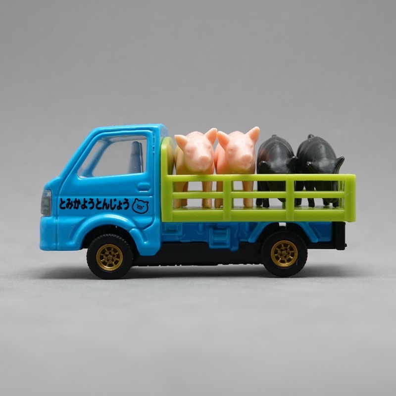 Tomica TEM 4 Suzuki Carry 運豬車 載豬車 家畜搬運車 會場車