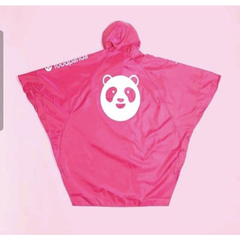 蝦皮最低價 熊貓 foodpanda 官方一件式 紀念雨衣 全新未拆封