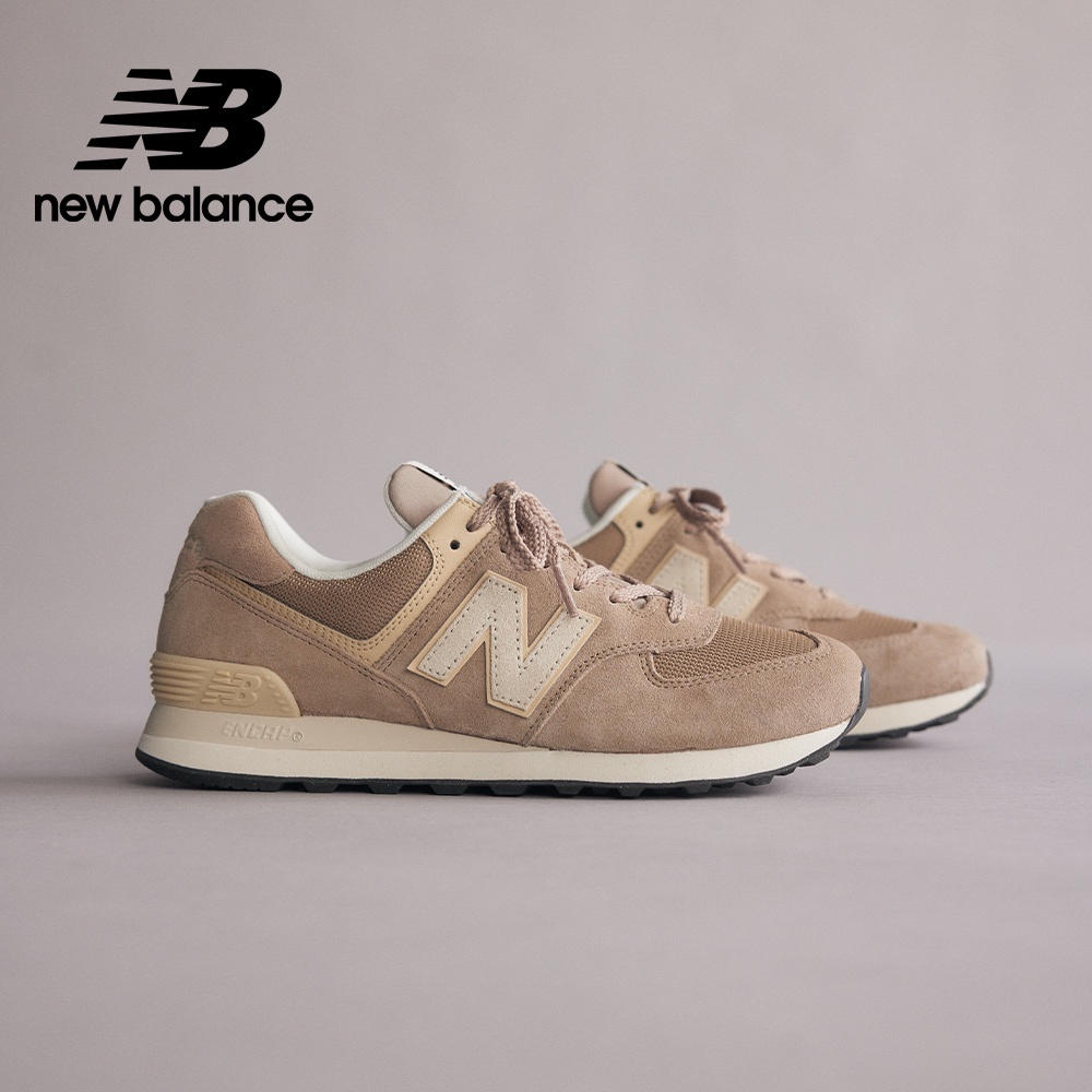 【New Balance】 NB 復古運動鞋_中性_奶茶色_U574WO2-D楦 574