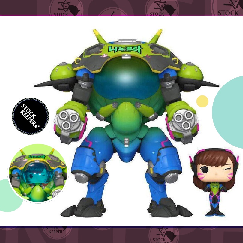 ◀倉庫掌門人▶Funko 6吋 Overwatch Nano Cola D. Va Meka 鬥陣特攻 遊戲周邊 公仔