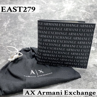 【East 279東貳柒玖服飾】Armani Exchange AX 滿版LOGO字母短夾 #素面#代購