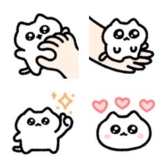 Line國內🇹🇼表情貼∣move cutecat Emoji3 動態表情貼