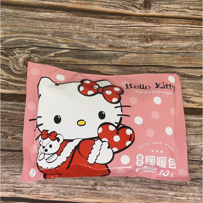 Hello Kitty 凱蒂貓 造型暖暖包 聖誕禮物 交換禮物 手握式 暖暖包 跨年 KT (10入/包)