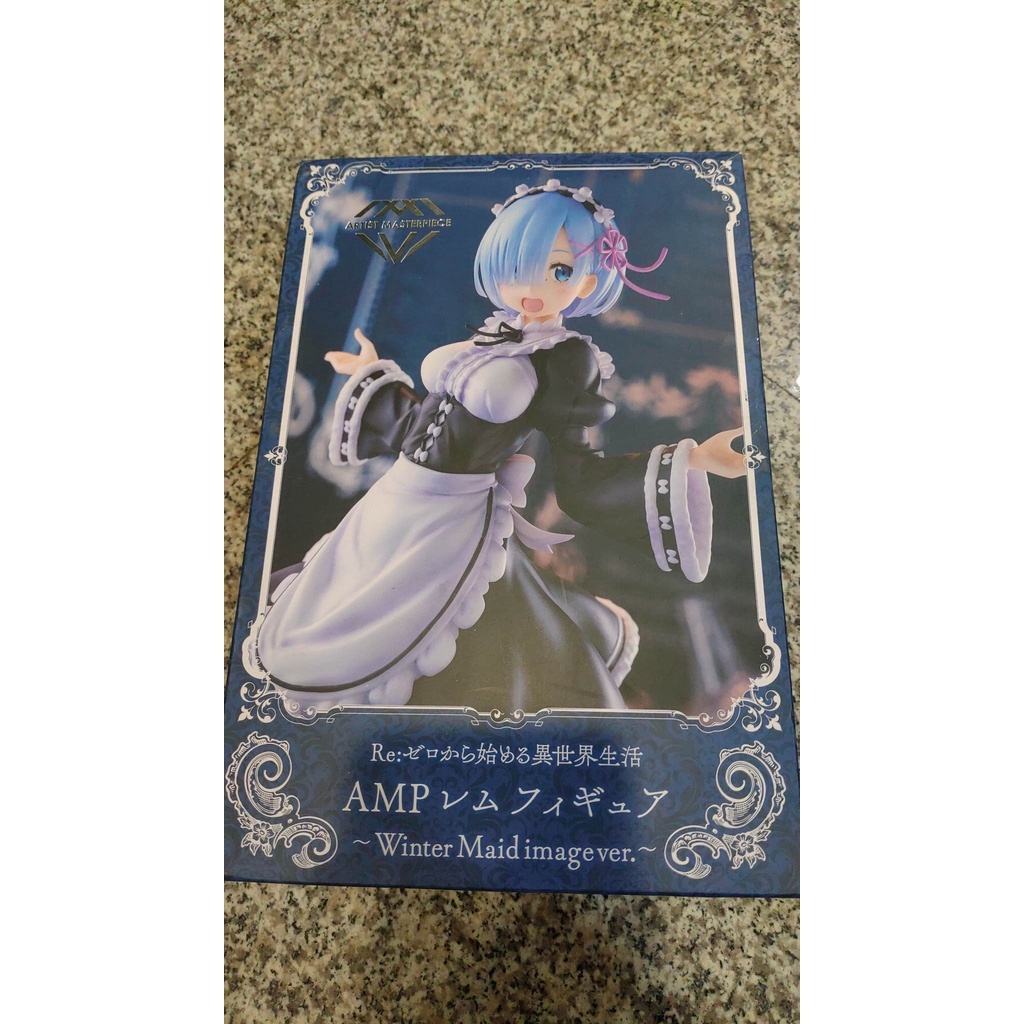 AMP 雷姆 冬季女僕版本（代理版）公仔 TAITO 景品 從零開始的異生活