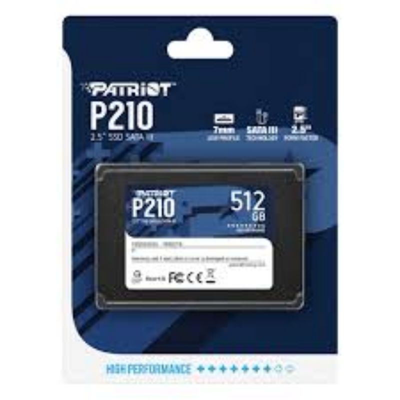 (預裝win10)Patriot 美商博帝 P210 512GB 2.5吋 SSD固態硬碟 480g 512g