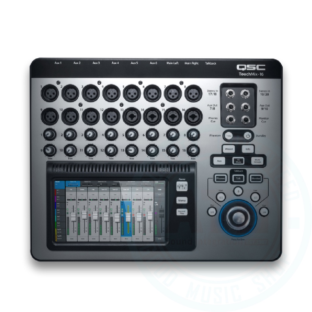 QSC / TouchMix-16 22軌數位混音機(iOS可用)【ATB通伯樂器音響】