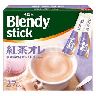 *現貨*Na日本代購 AGF Blendy 皇家奶茶 紅茶拿鐵 27入