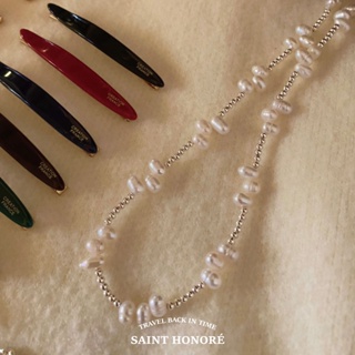 【現貨】 B07 Korea 韓國純銀天然珍珠項鍊 韓國製造(自留推薦) 天然珍珠項鍊 珍珠項鍊 韓國珍珠項鍊