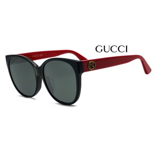 GUCCI GG0097SA 古馳太陽眼鏡｜文青簡約時尚墨鏡 女生品牌太陽眼鏡框【幸子眼鏡】