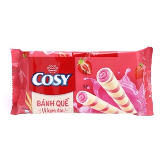 Cosy草莓風味威化捲心酥 Bánh quế vị kem dâu 126gram