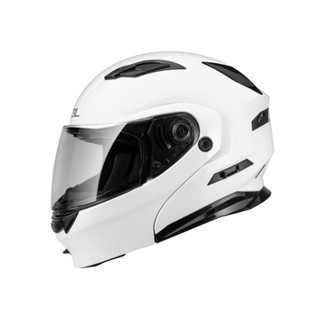 【SOL Helmets】SM-5可掀式安全帽 (素色 素白) ｜ SOL安全帽官方商城