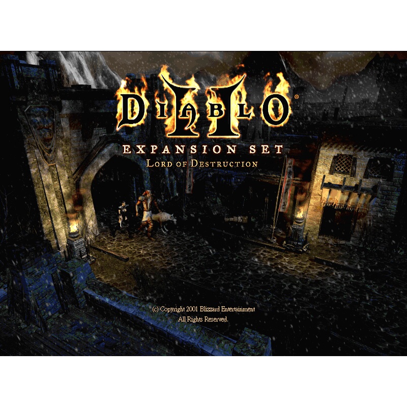 PC 暗黑破壞神2 毀滅之王 Diablo 2：Lord of Destruction 繁體中文版遊戲 電腦免安裝版