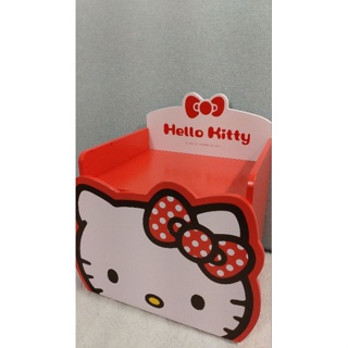 超萌精品Hello kitty 凱蒂貓單抽木製收納盒抽屜式置物架