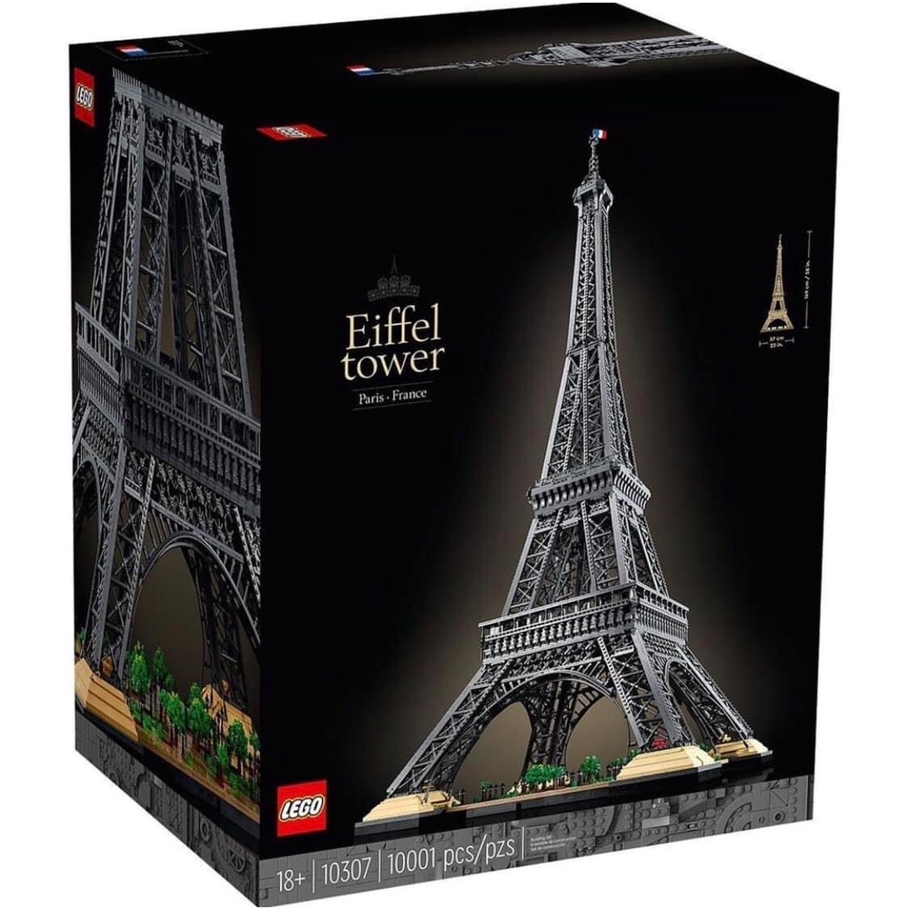 [飛米樂高積木磚賣店]自取17800 LEGO 10307 ICONS Eiffel Tower 艾菲爾鐵塔