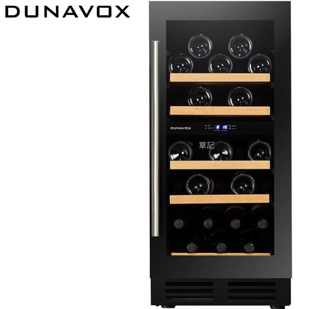 DUNAVOX 嵌入式紅酒櫃 DAU-32.78DB.TW