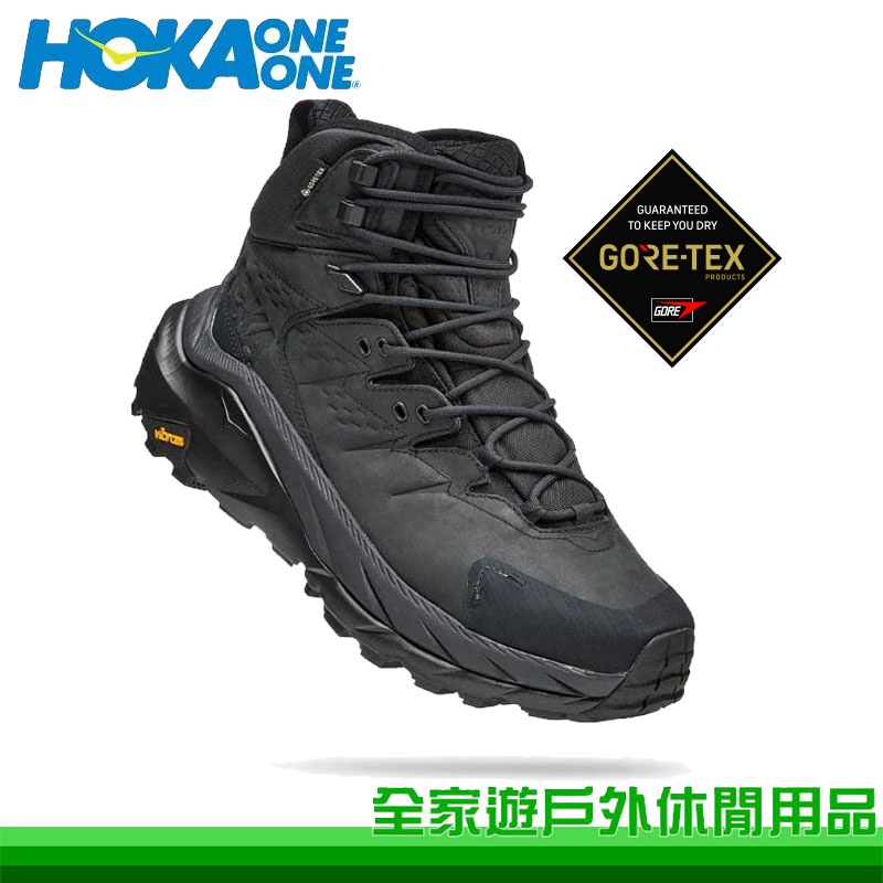 【Hoka One One】男 KAHA 2 Goretex 中筒登山鞋 黑 現貨 健行鞋 HO1123155BBLC