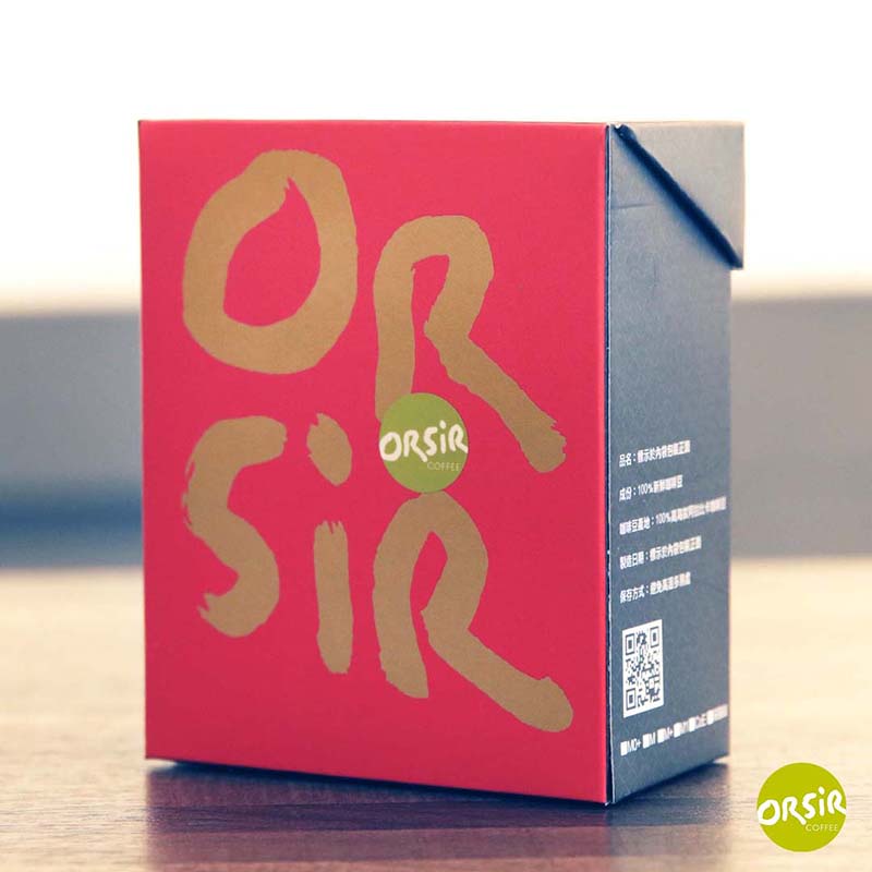 【禮盒】掛耳包5入禮盒包材 【ORSiR 歐舍咖啡】