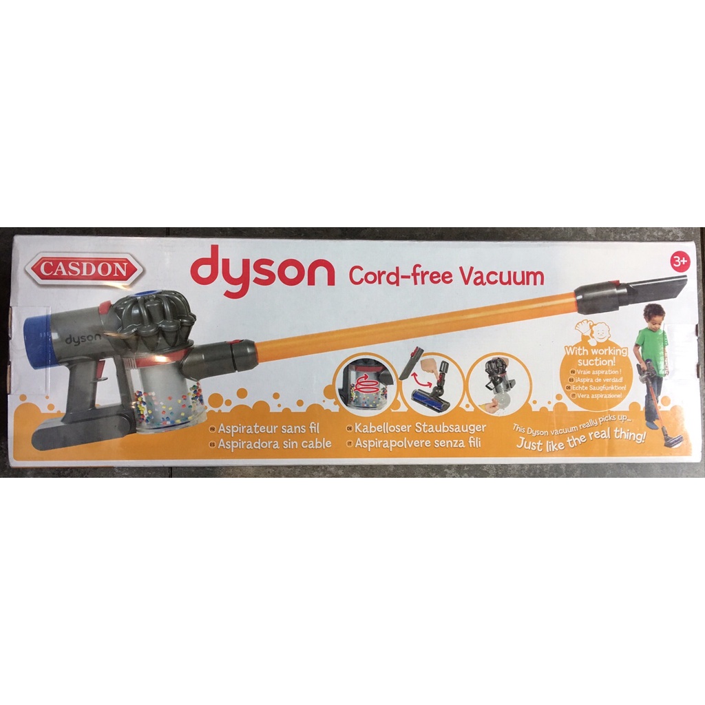 Casdon Dyson 聯名款仿真手持無線 吸塵器玩具