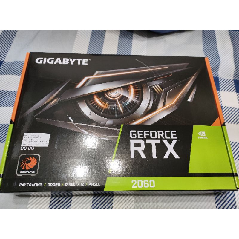 技嘉 GeForce RTX 2060 D6 6G 顯示卡