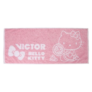 £羽眾不同╭＊勝利【VICTOR】HELLO KITTY 聯名運動毛巾 C-4183《可愛來襲，萌翻全場》