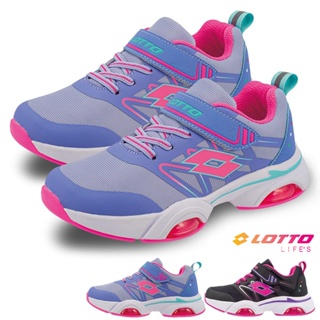 Lotto樂得 女童氣墊運動鞋 D AIR 輕量雙氣墊跑鞋 大童運動鞋 布鞋 球鞋 運動鞋 童鞋 LOTTO