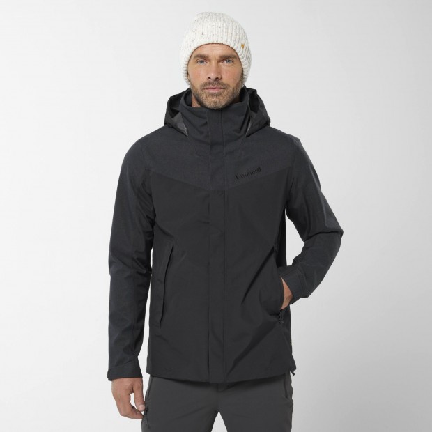 LAFUMA 男 JAIPUR GORE-TEX ZIP-IN 防水外套 黑灰 LFV118607085