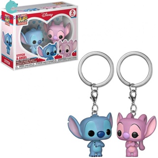 Funko Pop Stitch Interstellar 嬰兒鑰匙扣可動人偶鑰匙圈玩具模型娃娃