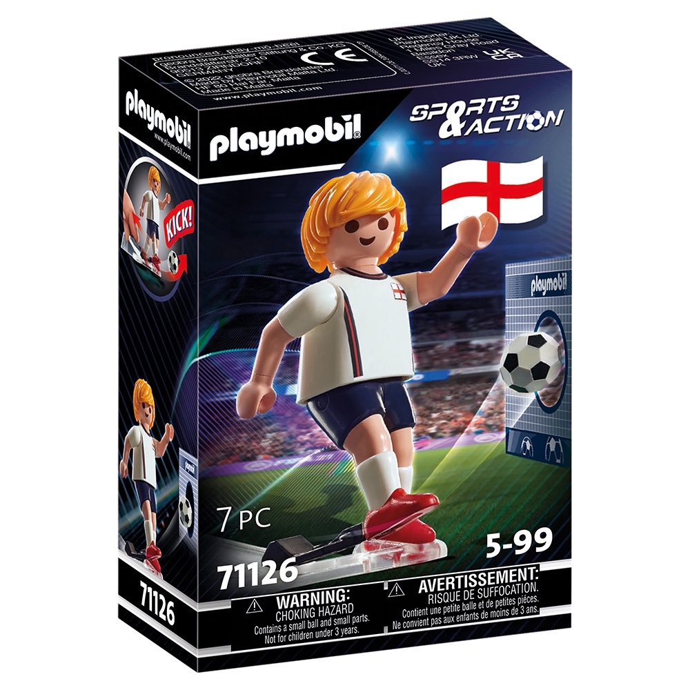 playmobil 摩比人積木 世界盃足球 英國 PM71126
