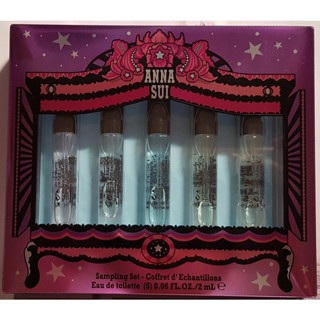 🦄全新未拆未用正貨 ANNA SUI安娜蘇 綺幻香氛體驗組2mLx5入🧜‍♀️童話獨角獸＋美人魚＋綺幻星夜＋飛行＋便條本