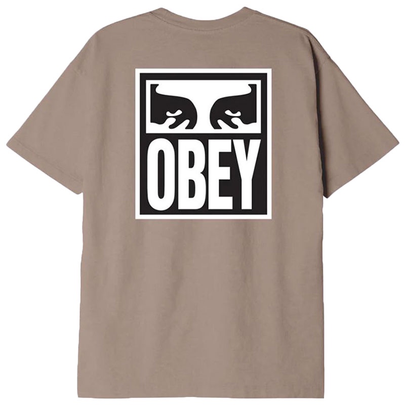 OBEY - 166912142-WMRM EYES ICON 2 HEAVYWEIGHT TEE 短T (蘑菇色)