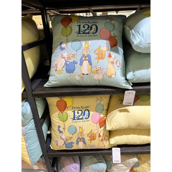 彼得兔多種款式小枕、木棉小枕、靠枕、中長枕、兒童乳膠枕