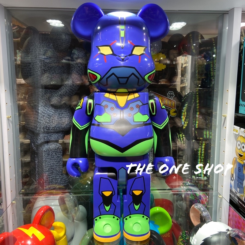 BE@RBRICK エヴァンゲリオン 初号機 貼ら CHROME 1000% 抽選限定