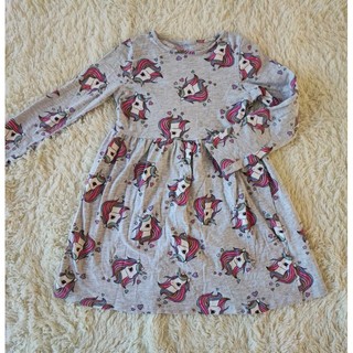 Hm二手女童裝女童上衣長洋裝長版衣長T shirt