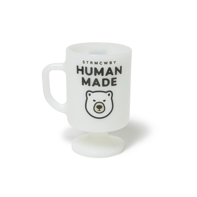 CSC▹ 現貨 Human Made Milk Glass Pedestal Mug 北極熊 愛心 杯子 馬克杯 白