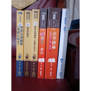 警特四等 法緒/憲法/犯罪學概要/警察法規概要(基礎行政法)