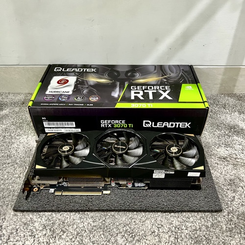 Leadtek WinFast RTX 3070 Ti HURRICANE 8G 256bit(二手卡。全套)