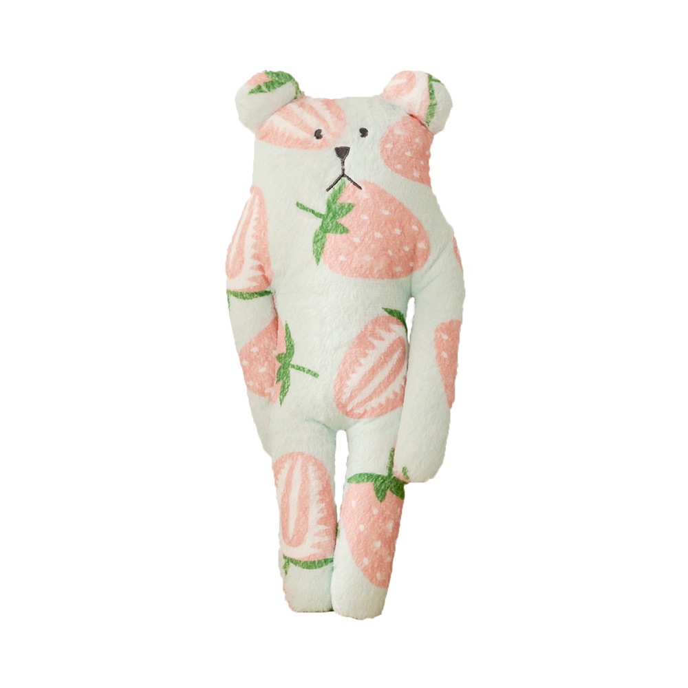 CRAFTHOLIC 宇宙人 聖誕草莓熊小抱枕 送禮推薦 生日禮物 情人節禮物 交換禮物 娃娃 公仔 萬聖節 搗蛋