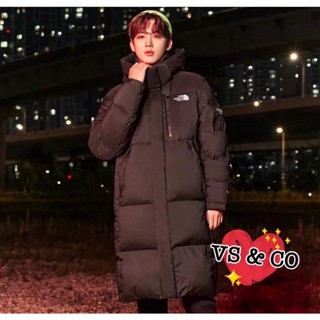 💖VS & CO💖韓國代購 北臉TNF85%鵝絨情侶款羽絨外套 長版鵝絨羽絨風衣外套 過膝超長長大衣