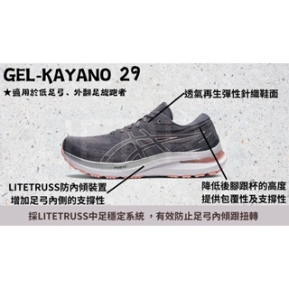 Image of thu nhỏ ASICS GEL-KAYANO 29 男 寬楦 2E 4E 跑鞋 慢跑鞋 1011B470-401 471-001 #1