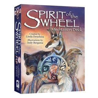 醫藥輪之聖靈冥想卡英文版｜spirit of the wheel meditation,充滿古老奧祕與智慧【左西購物網】