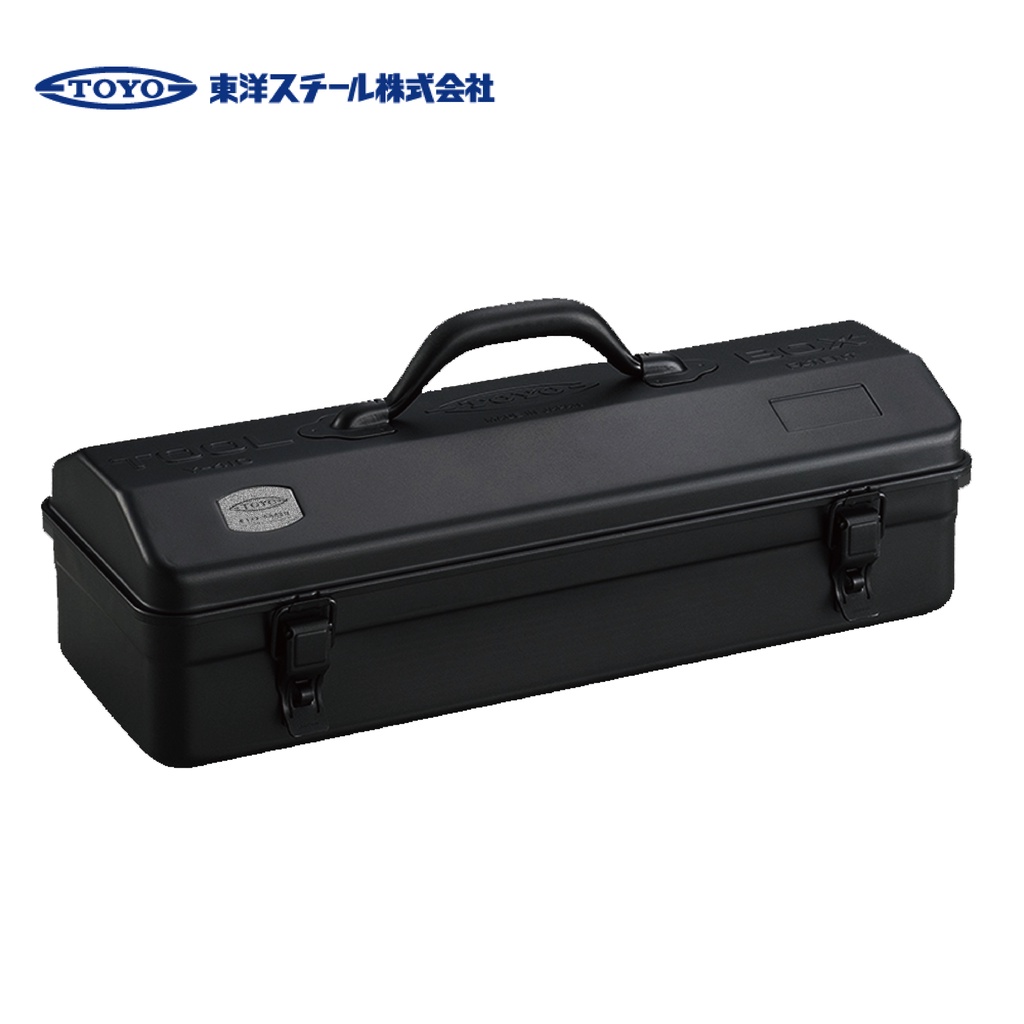 【TOYO BOX】山型單層工具箱（大） - 霧面黑