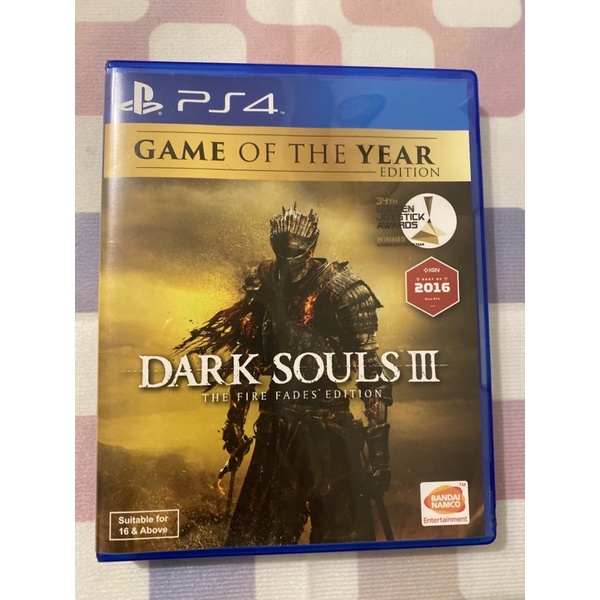 PS4 黑暗靈魂 3 薪火漸逝 DARK SOULS 3 年度版 英文版（可中文）二手