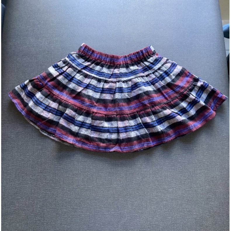童裝 裙子 蘇格蘭裙 120公分 女童 冬季